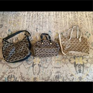 Michael Kors handbag lot